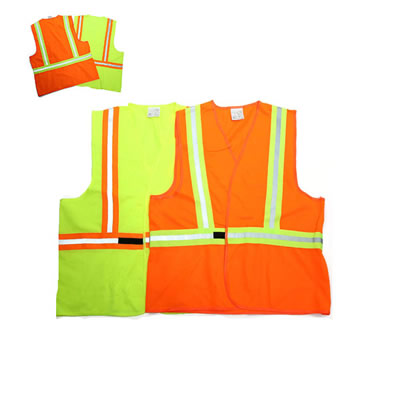 High Visibility Safety Vest with Reflective Strips