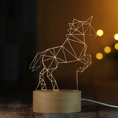 LED Unicorn Night Light