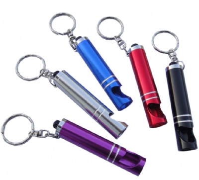 Aluminum Bottle Opener Mini Led Keychain