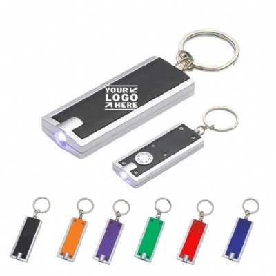 LED Flashlight Keychain