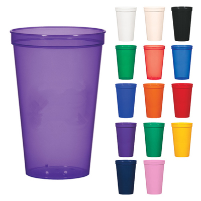 24 oz. Plastic Stadium Cups