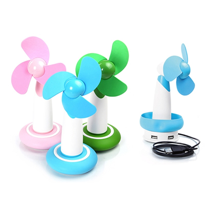 Mini USB HUB Fan