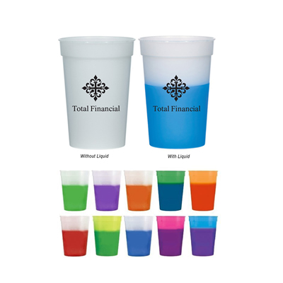 16 oz Color Changing Custom Mood Stadium Cup